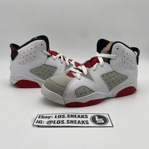 Size 3y - Air Jordan 6 Retro Hare (384666-062)‎